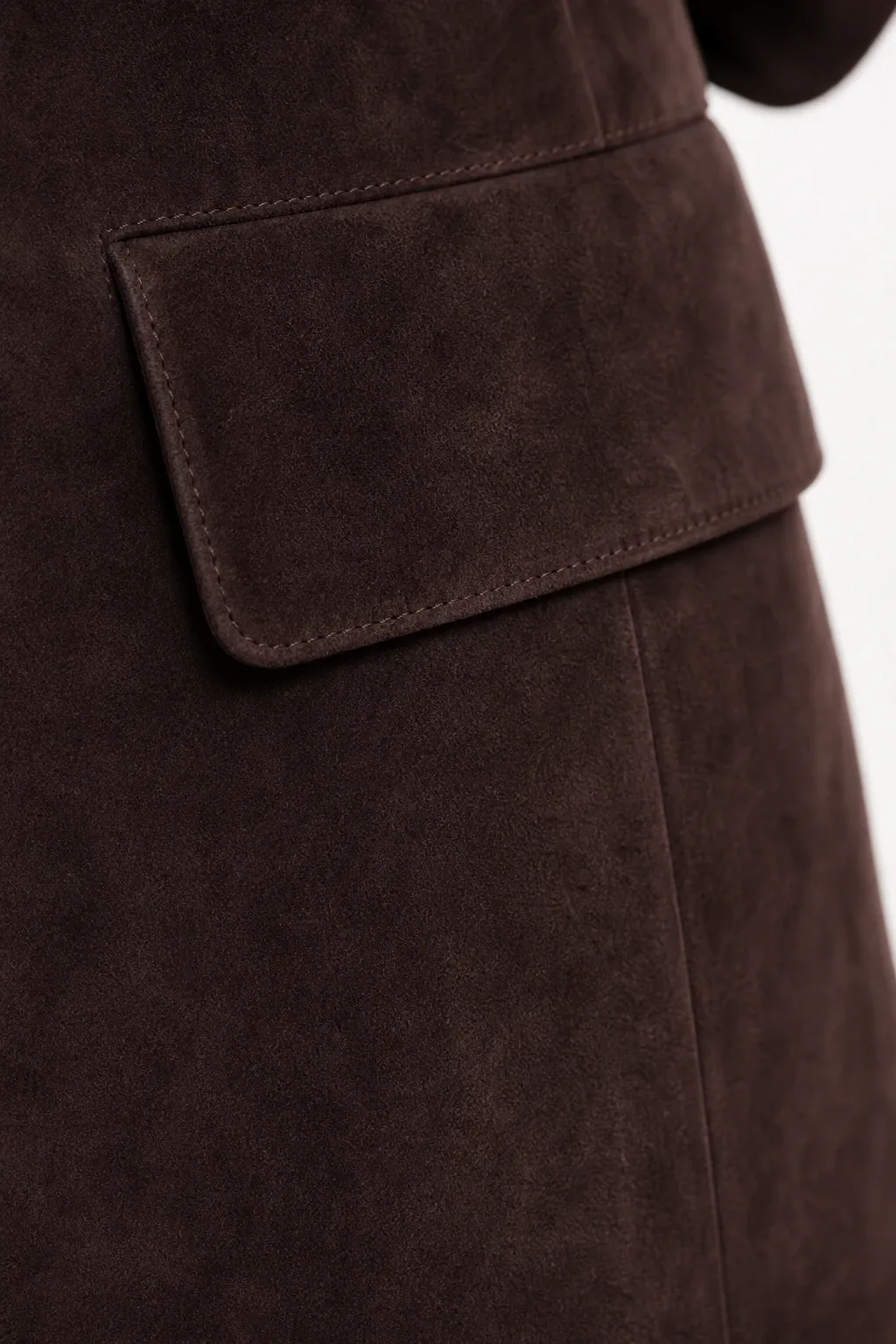 Карман. Женский пиджак, образ WK03, бордово-шоколадный